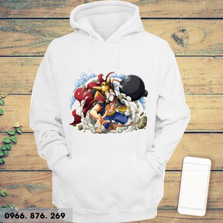 In áo hoodie LUFFY cực chất