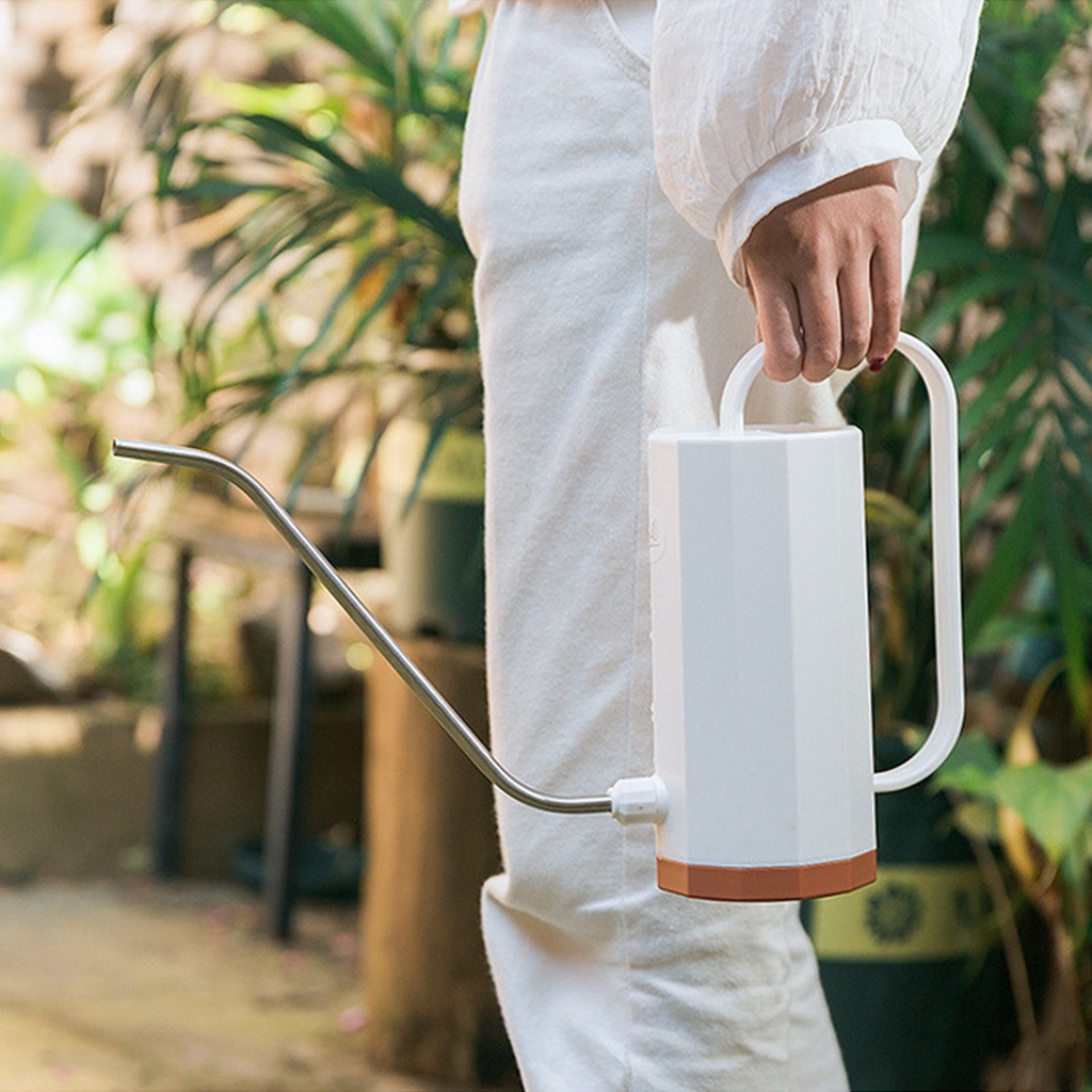 [Hàng Sẵn] Bình tưới cây thiết kế vòi dài bằng nhựa tiện lợi Phong cách Bắc Âu chăm sóc sân vườn【Tennessee052】