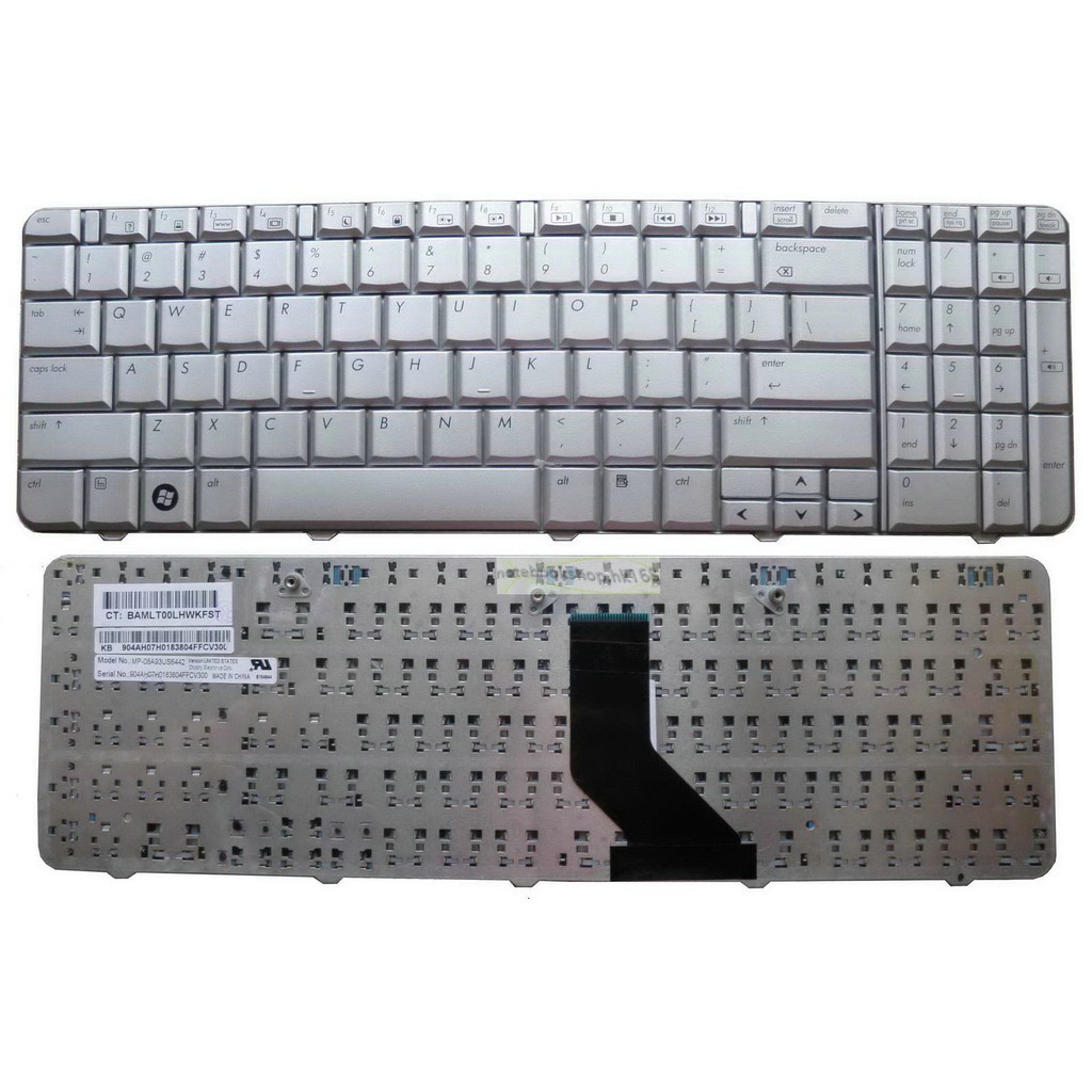 (KEYBOARD) BÀN PHÍM LAPTOP HP CQ60 dùng cho Compaq G60 CQ60