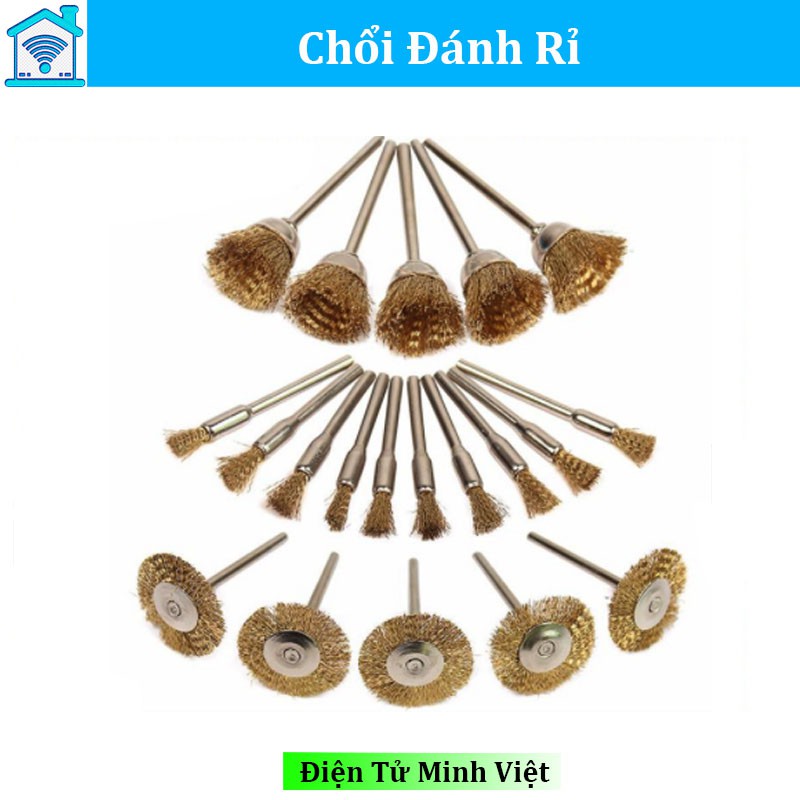 Chổi Đánh Rỉ Sắt Lông Ngựa 3mm