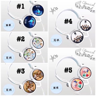 Headphone âm thanh 3D cực đã BTS/BT21 (dùng được cho cả điện thoại)