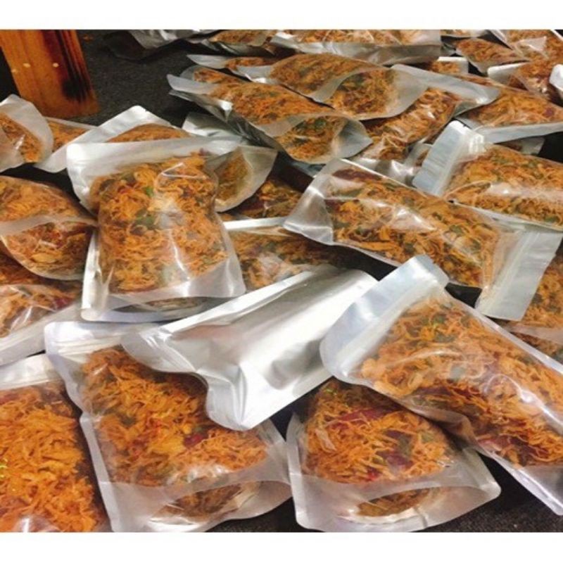 100g khô gà lá chanh 16k