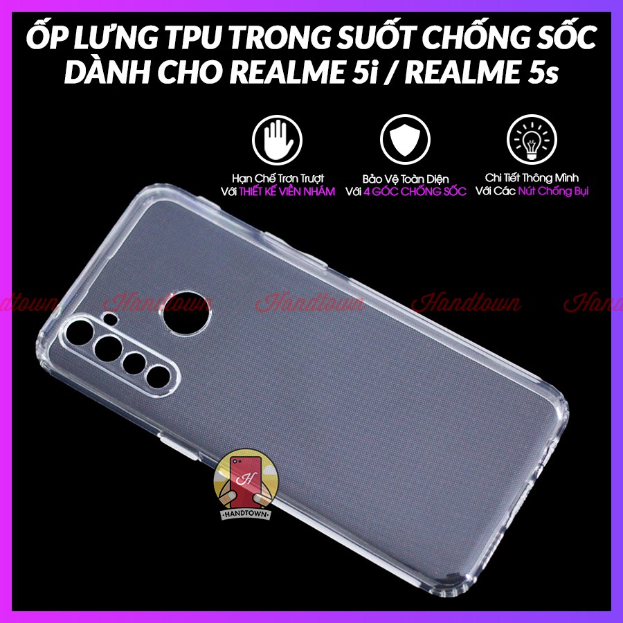 Ốp Lưng TPU Chống Sốc Realme 5 / Realme 5 Pro