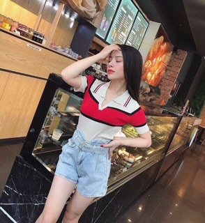 Áo len cổ Đức