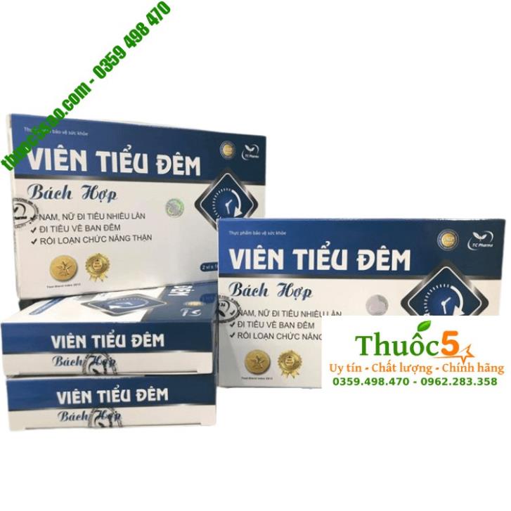 [GIÁ GỐC] Viên tiểu đêm Bách Hợp bổ thận, giảm tiểu đêm - Hộp 20 viên