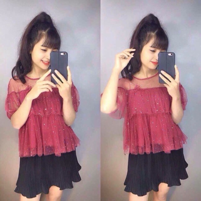 ÁO REN TẦNG KIM SA