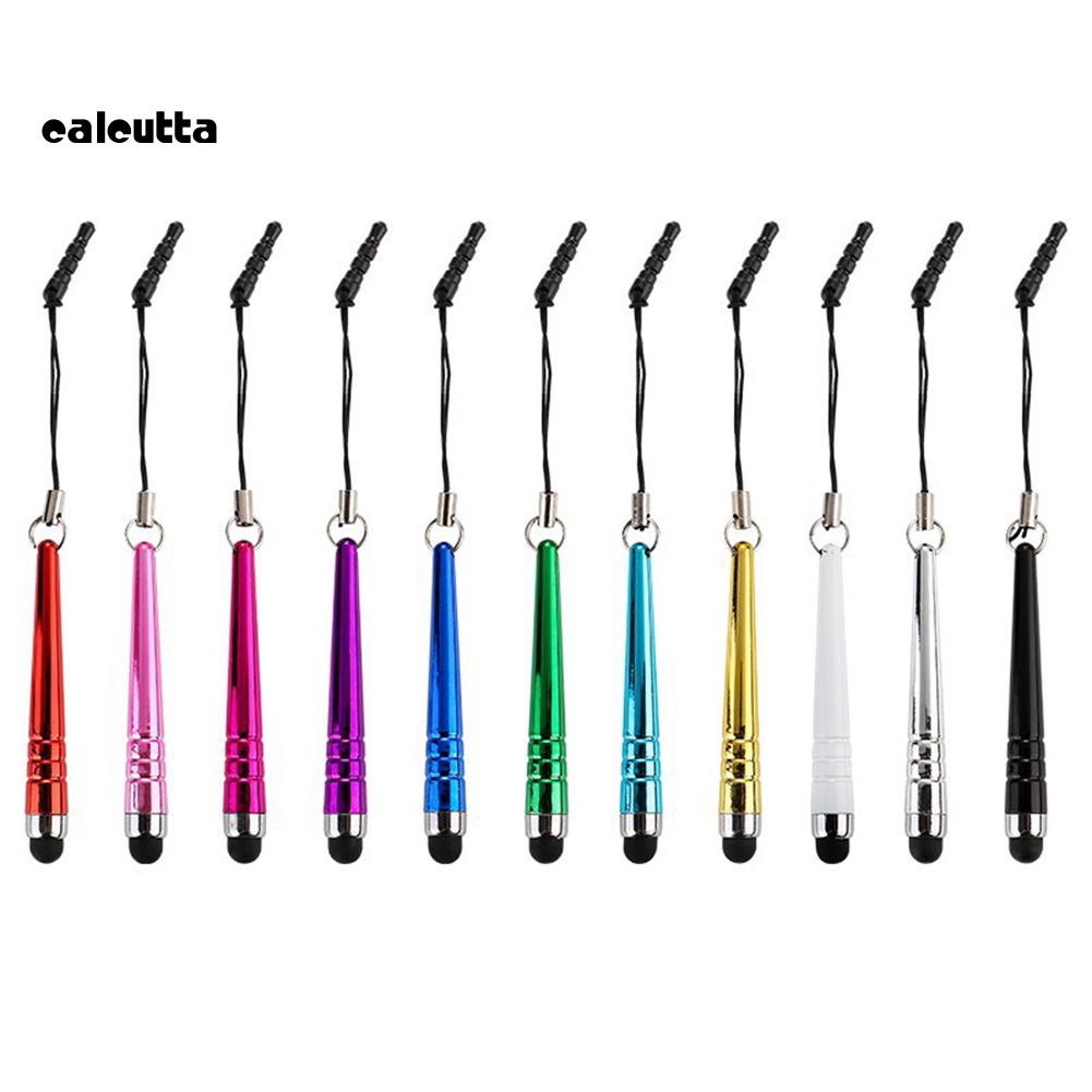 Set 5/10 Bút Cảm Ứng Mini Chống Bụi Cho Điện Thoại/Máy Tính Bảng