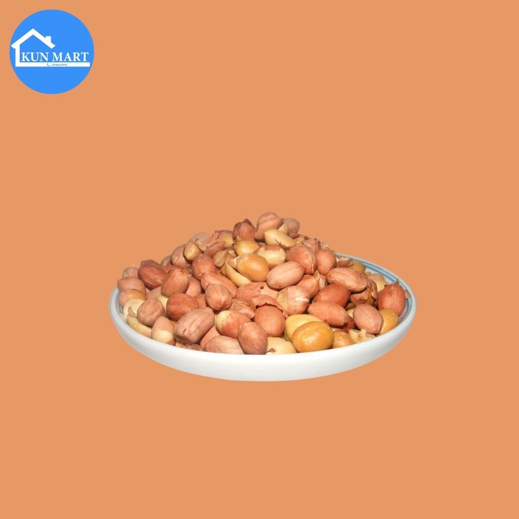 Lạc rang húng lìu  Lạc rang húng lìu Bảo Hương thơm ngon hấp dẫn gói 200g.