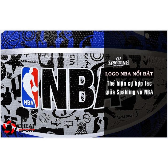 [Sales] Bóng Rổ Spalding Graffiti NBA Chính Hãng TỐT . Real* Sales thu ♤ hot "