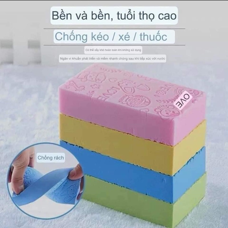 Mút tắm kỳ ghét siêu sạch