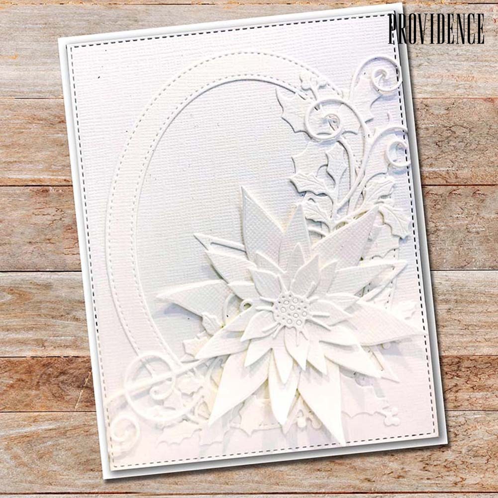 Khuôn Cắt Giấy Làm Từ Kim Loại Hình Hoa Trang Trí Scrapbook