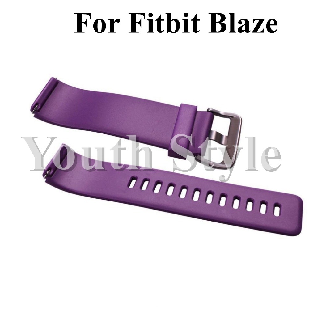 Set 2 Dây Đeo Silicon Thay Thế Cho Đồng Hồ Thông Minh Fitbit Blaze