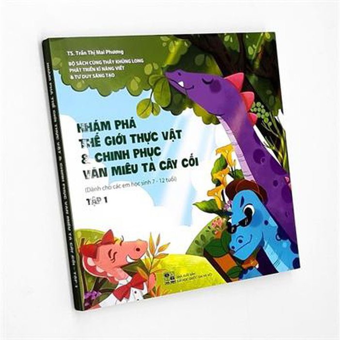 Sách - Combo 2 cuốn Khám phá thế giới thực vật và chinh phục văn miêu tả cây cối