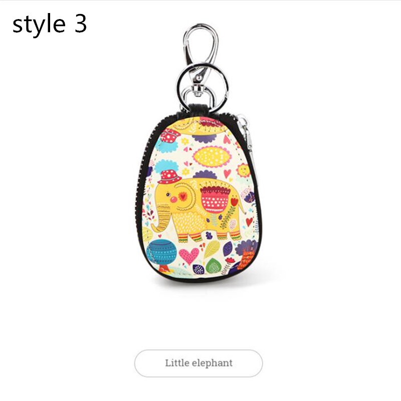 Ví Da PU Mini Đựng Tiền Xu / Thẻ / Chìa Khóa Thời Trang Cho Nữ