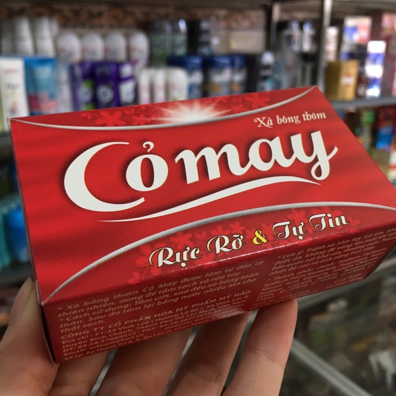 Xà bông thơm cỏ may 100gr