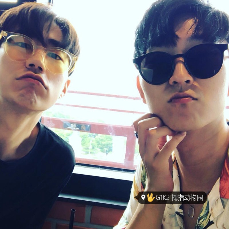 Kính mát phong cách vintage thời trang Hàn Quốc