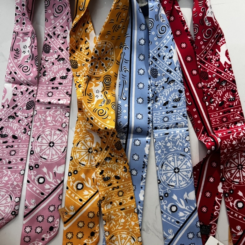 Khăn quấn túi xách - khăn cột cổ tay đa năng