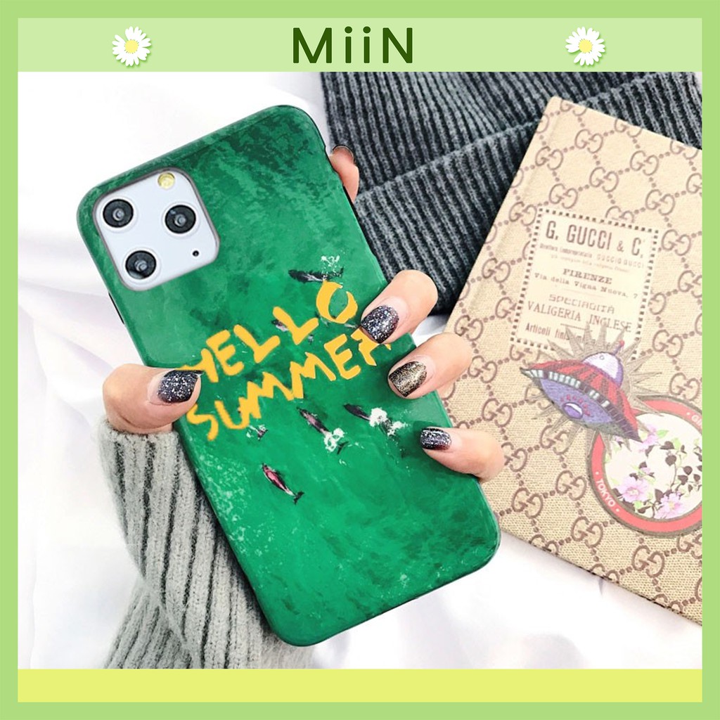 Ốp lưng iphone Hello Summer IMD 5/5s/6/6plus/6s/6s plus/6/7/7plus/8/8plus/x/xs/xsmax/11/11 promax - Miin Shop