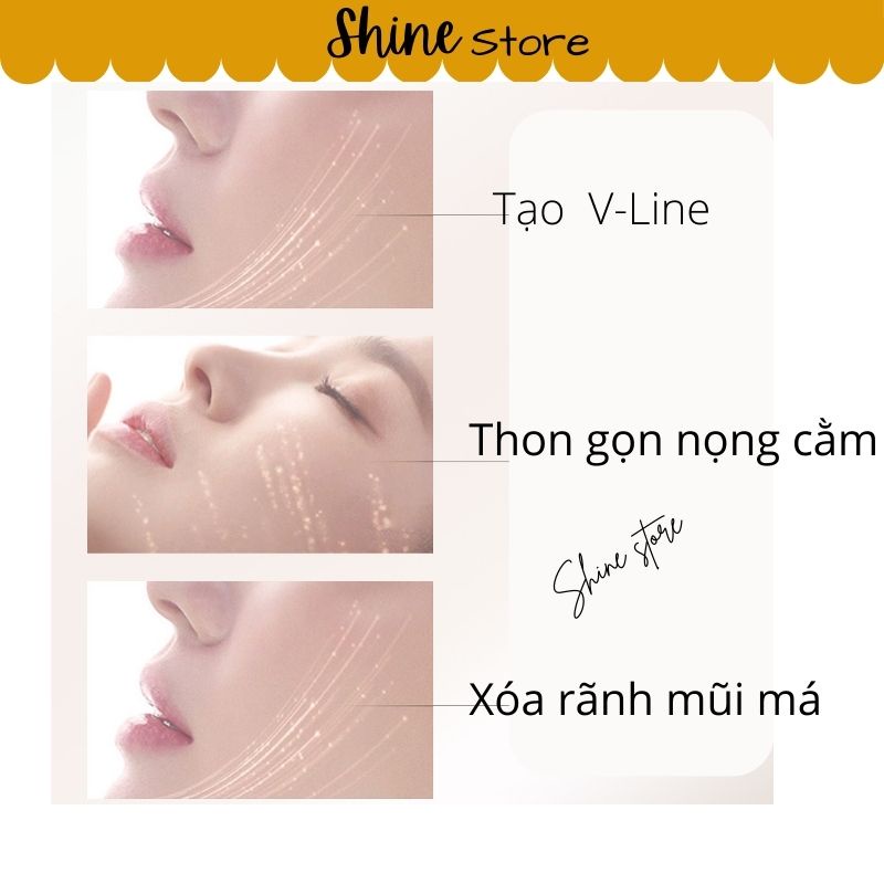 Mặt nạ xác ướp Aionayi dưỡng trắng mờ thâm nám mask nội địa trung V-line cấp ẩm thon gọn nọng cằm được nhiều spa sử dụng