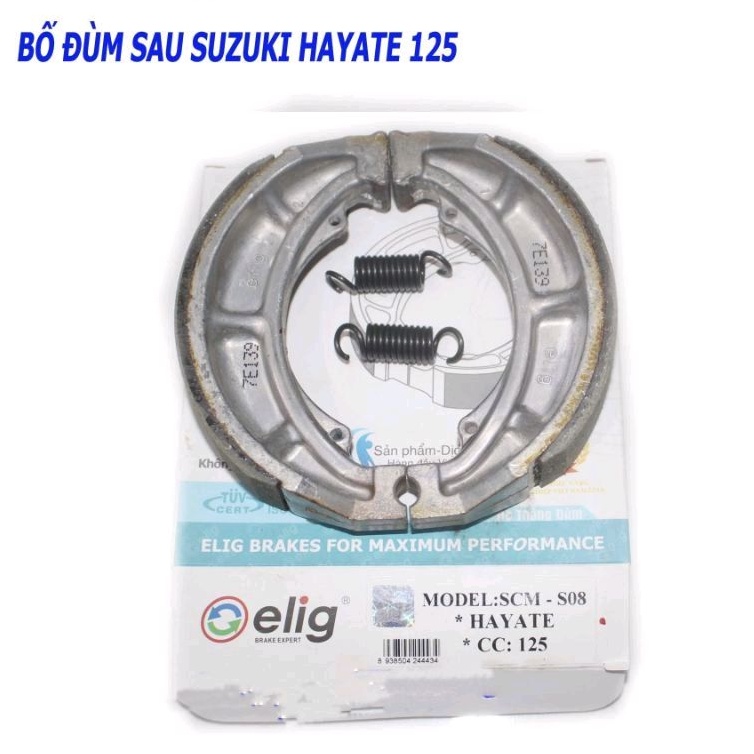 BỐ THẮNG ĐÙM ELIG xe SUZUKI HAYATE IMPULSE SKY DRIVER AVENUS, MÃ SCM-S08 AVENIS MÁ PHANH SAU