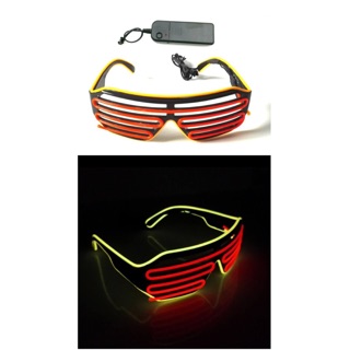 Kính LED có dây raver party phát sáng quẩy siêu hot sinh nhật sự kiện event (màu ngẫu nhiên)