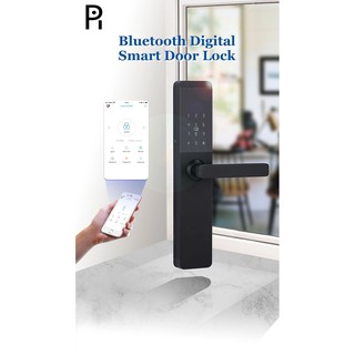 ( APP Tiếng Việt) Khóa thông minh Pi1E 5 in 1 ( App/ Wifi, Vân tay, Thẻ từ, Mã số, Chìa khóa)