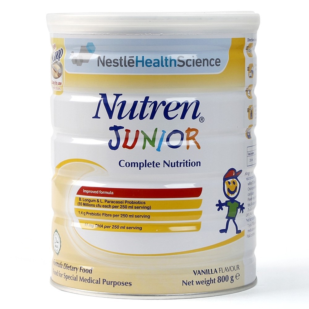 Combo 2 Lon Sữa Bột Nutren Junior - 800g