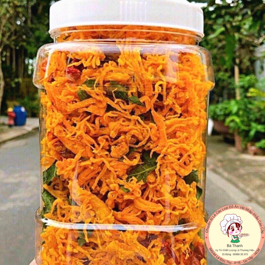 300Gr Khô gà lá chanh loại 1 siêu ngon ( Giòn, ngon, ngọt vị thịt, ăn là nghiện) | BigBuy360 - bigbuy360.vn