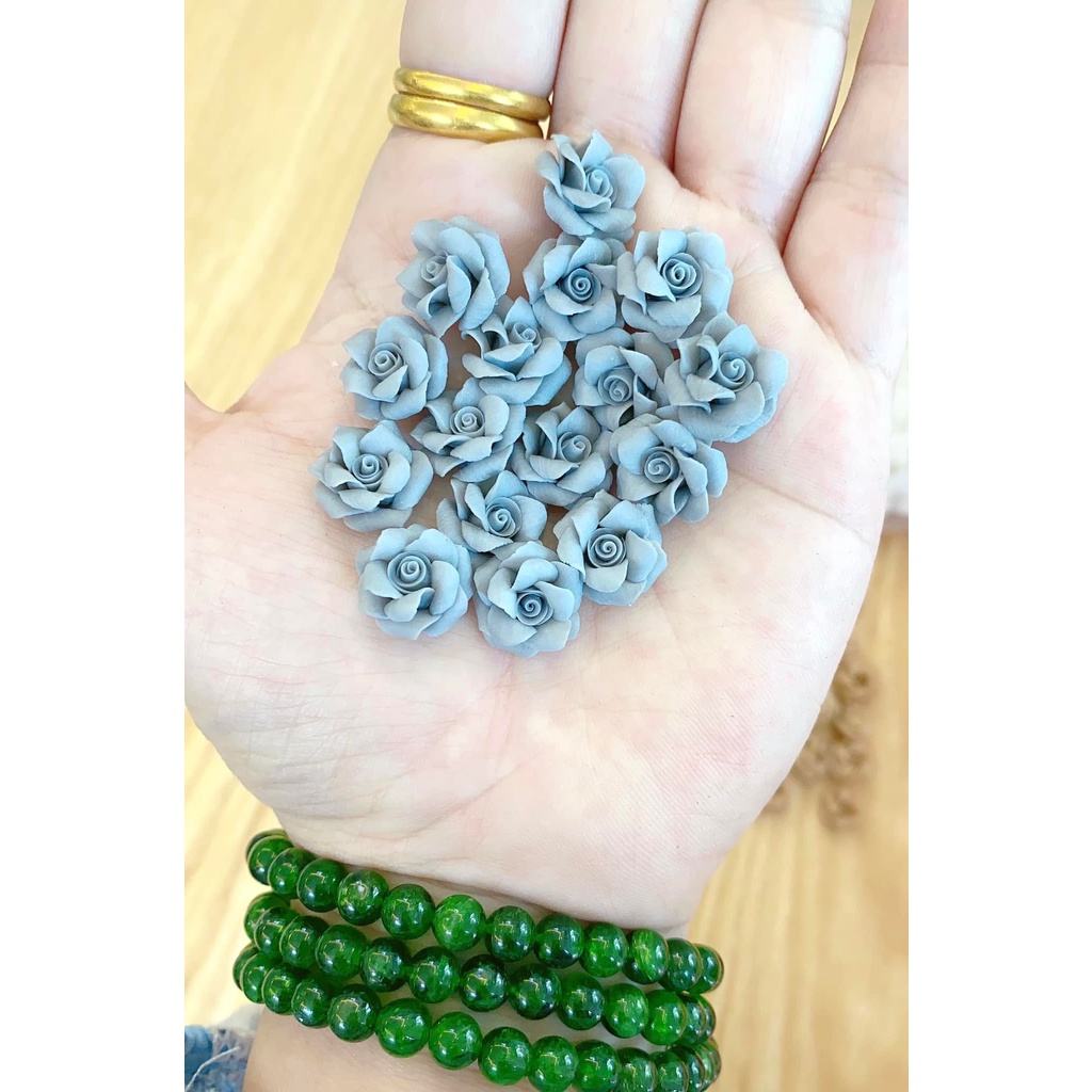 Charm Hoa Hồng Bột Fantasy Đính Móng Tay chuyên dụng ngành Nail