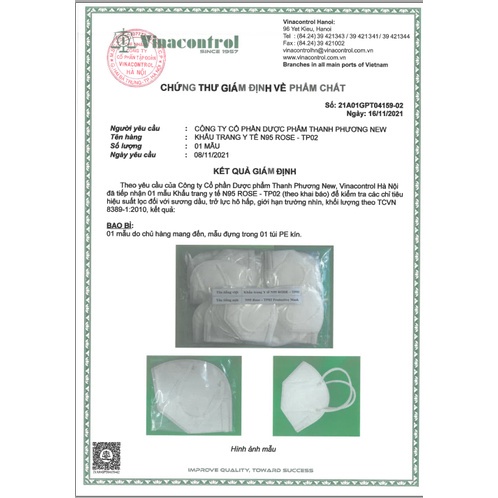 Khẩu Trang N95 Rose Chính Hãng,Công Nghệ Hàn Quốc ,Khẩu Trang Y Tế 5 Lớp, Kháng Khuẩn Chống Bụi Siêu Mịn