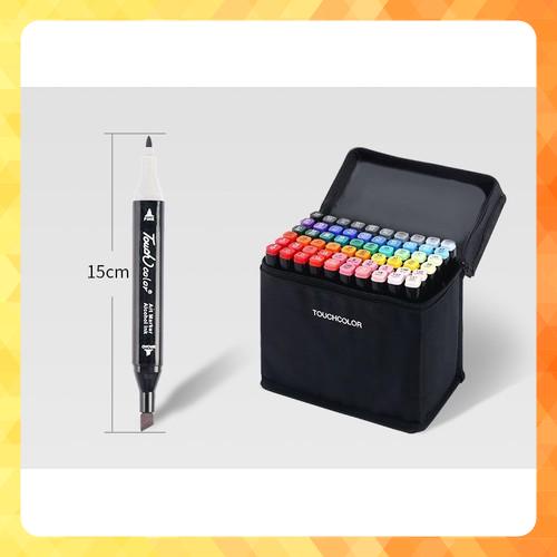 Bộ bút Marker Touchcolor màu kèm quà 1 sổ vẽ + 2 bút line