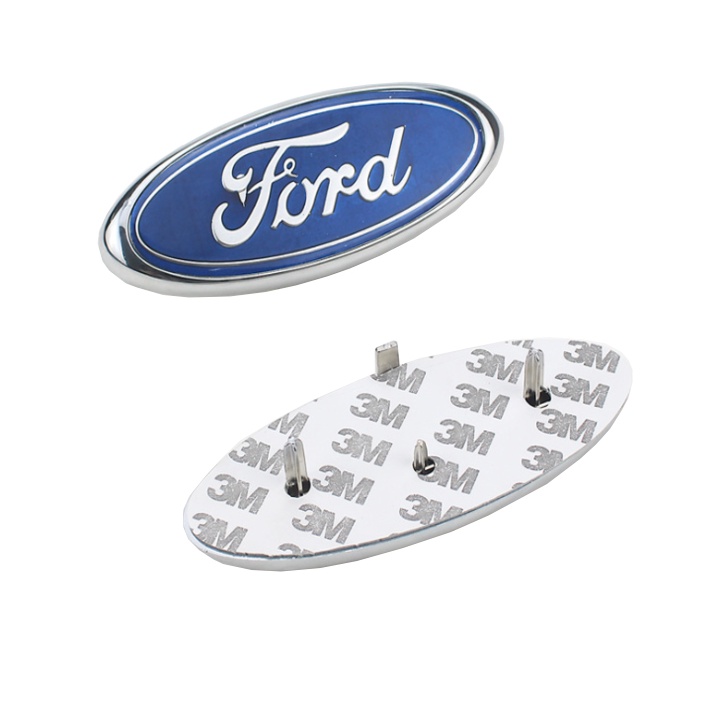 Logo kích thước 14.5*6cm biểu tượng trước và sau xe ô tô Ford