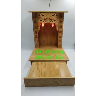 Bộ đồ thờ men lam 36cm