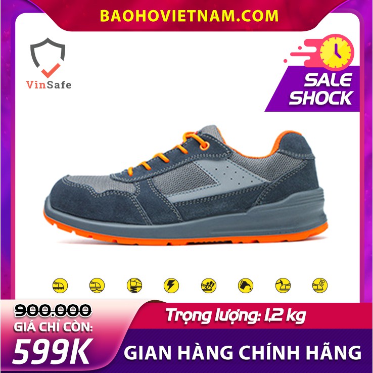 [Xả kho rẻ vô địch]Giày da bảo hộ lao động thời trang JK6312 chính hãng siêu bền mũi thép chống đinh đế cao su