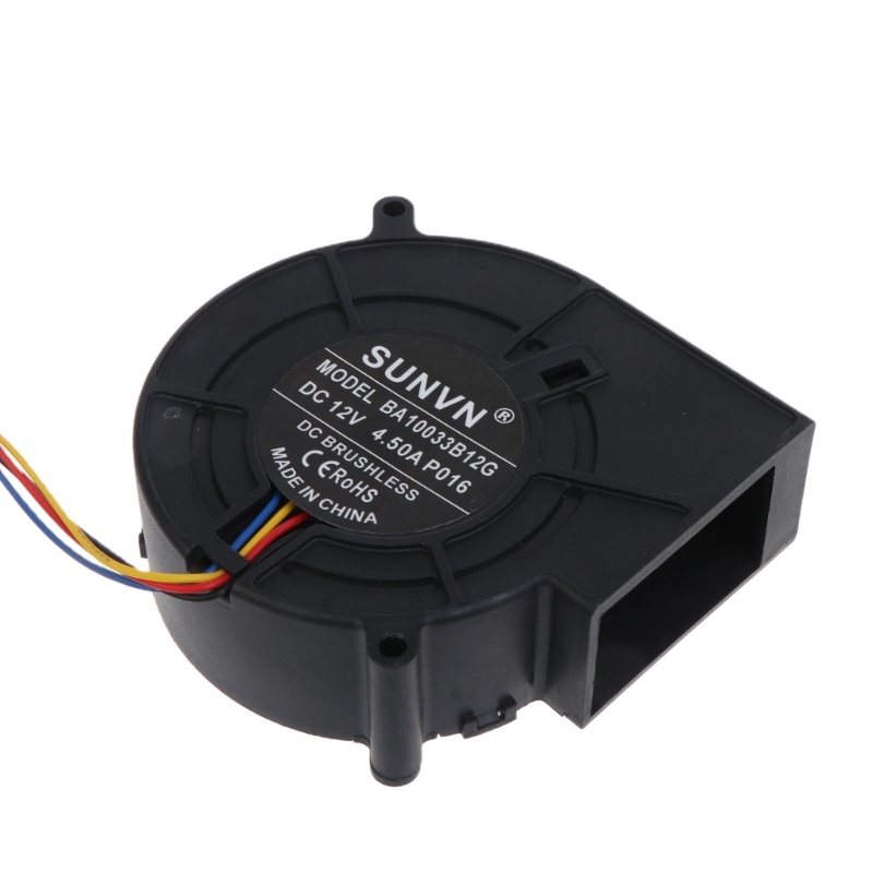 Quạt Tản Nhiệt Không Chổi Than 97mm Cho DC 12V 4.5A 4 Pin DC 6000RPM 3D Pri