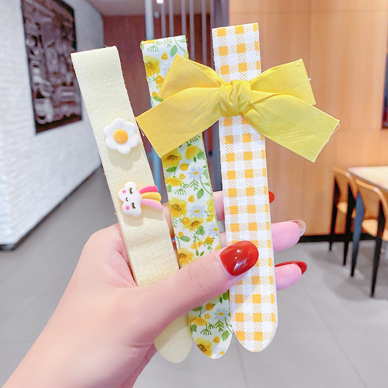 Kẹp tóc hình gấu hoạt hình dễ thương cho bé gái