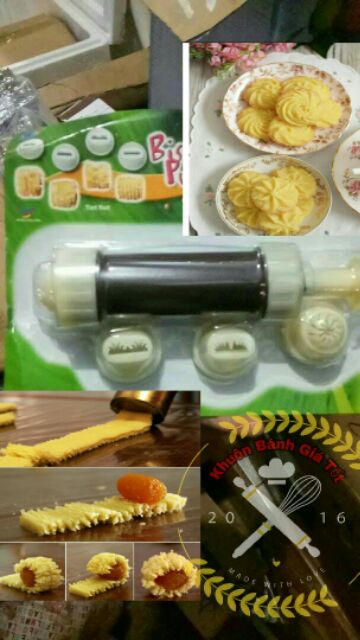 Khuôn bánh dứa, cookie