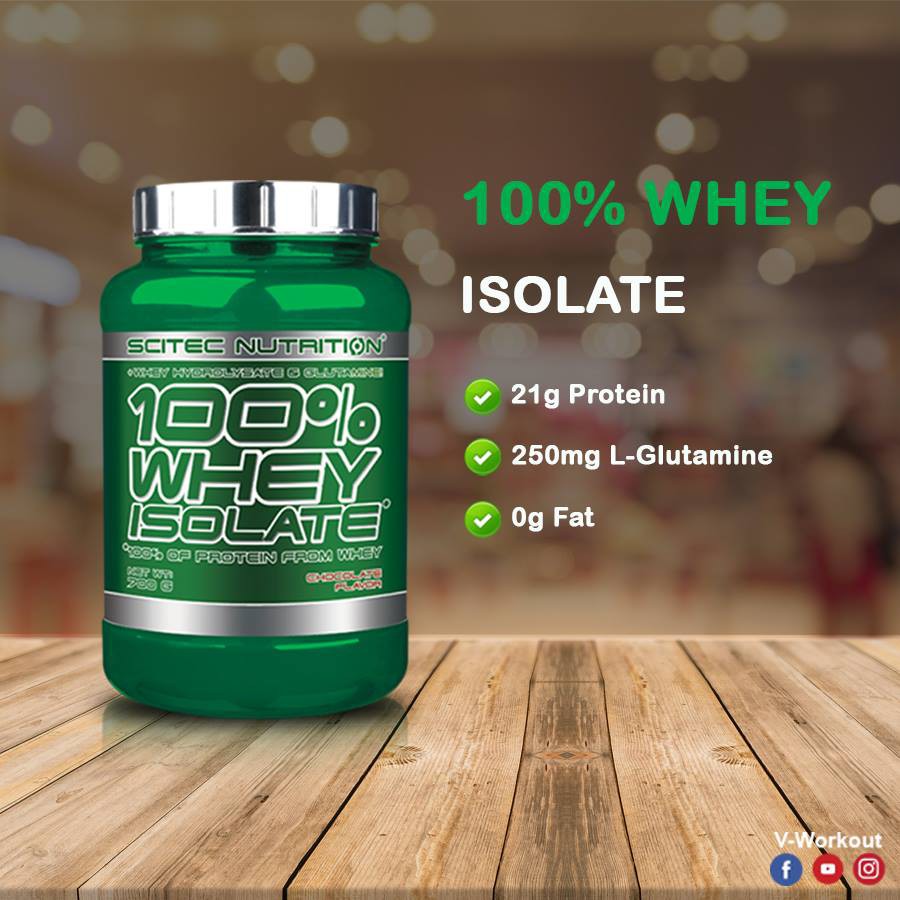 100% WHEY ISOLATE 2000g CHOCOLATE