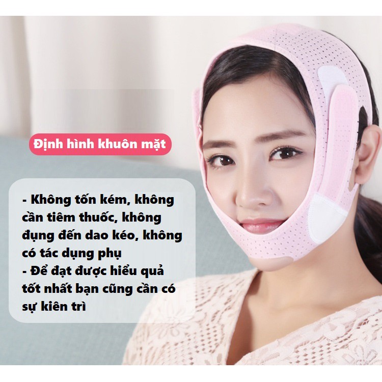 Mặt nạ định hình cằm Vline - Mặt nạ nâng cơ mặt tạo hình V-line