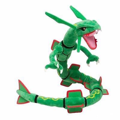 POKEMON đồ chơi nhồi bông Hình Rồng Rayquaza 80cm