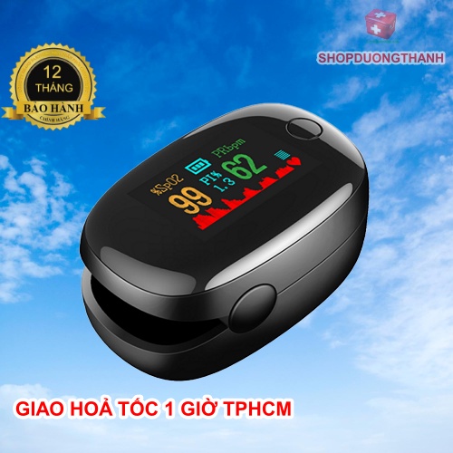 Máy đo nồng độ oxy trong máu Spo2 đo oxygen và đo nhịp tim AD901 Malaysia