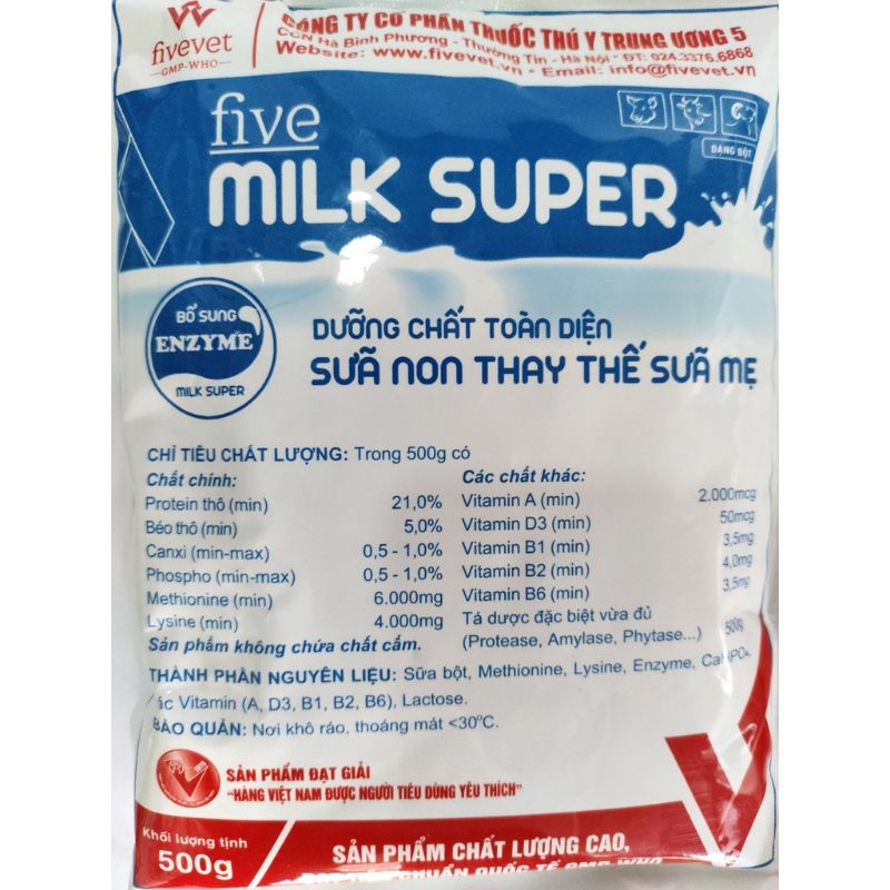 1kg sữa non cho chó mèo lợn heo con dê cừu trâu bò bê nghé tha,y th,e sữa mẹ, thơm ngon bổ dưỡng, vitamin thú y