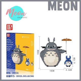 Xếp hình Totoro - Lego Totoro Japna - miniblock totoro size XL
