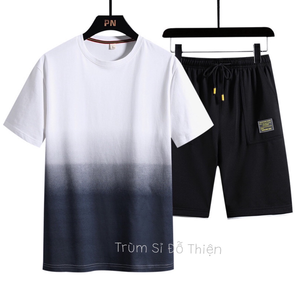 ĐỒ BỘ NAM ĐỘC LẠ  FREESHIP  BỘ THỂ THAO NAM NỮ LOANG MÀU PHONG CÁCH HÀN TRẺ TRUNG NĂNG ĐỘNG CHẤT THUN SIÊU MÁT MÙA HÈ