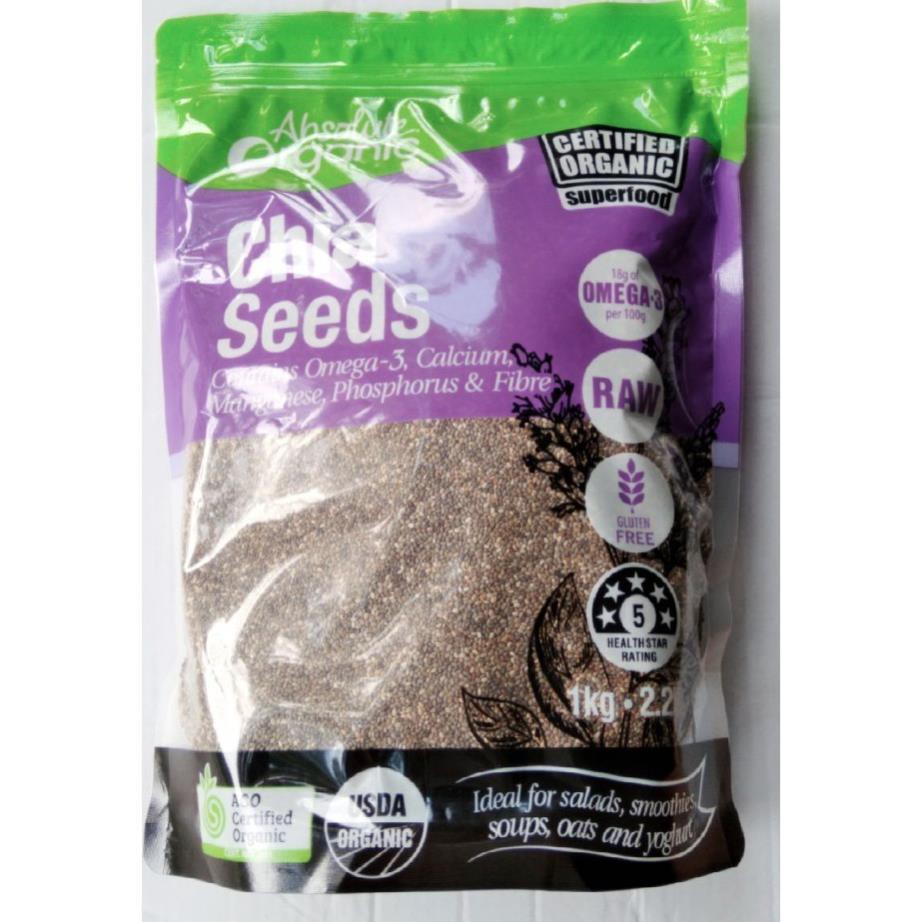 COMBO Hạt Chia Úc tím Absolute Organic