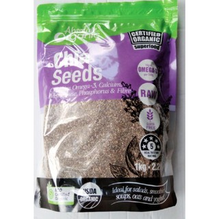 Combo hạt chia úc tím absolute organic