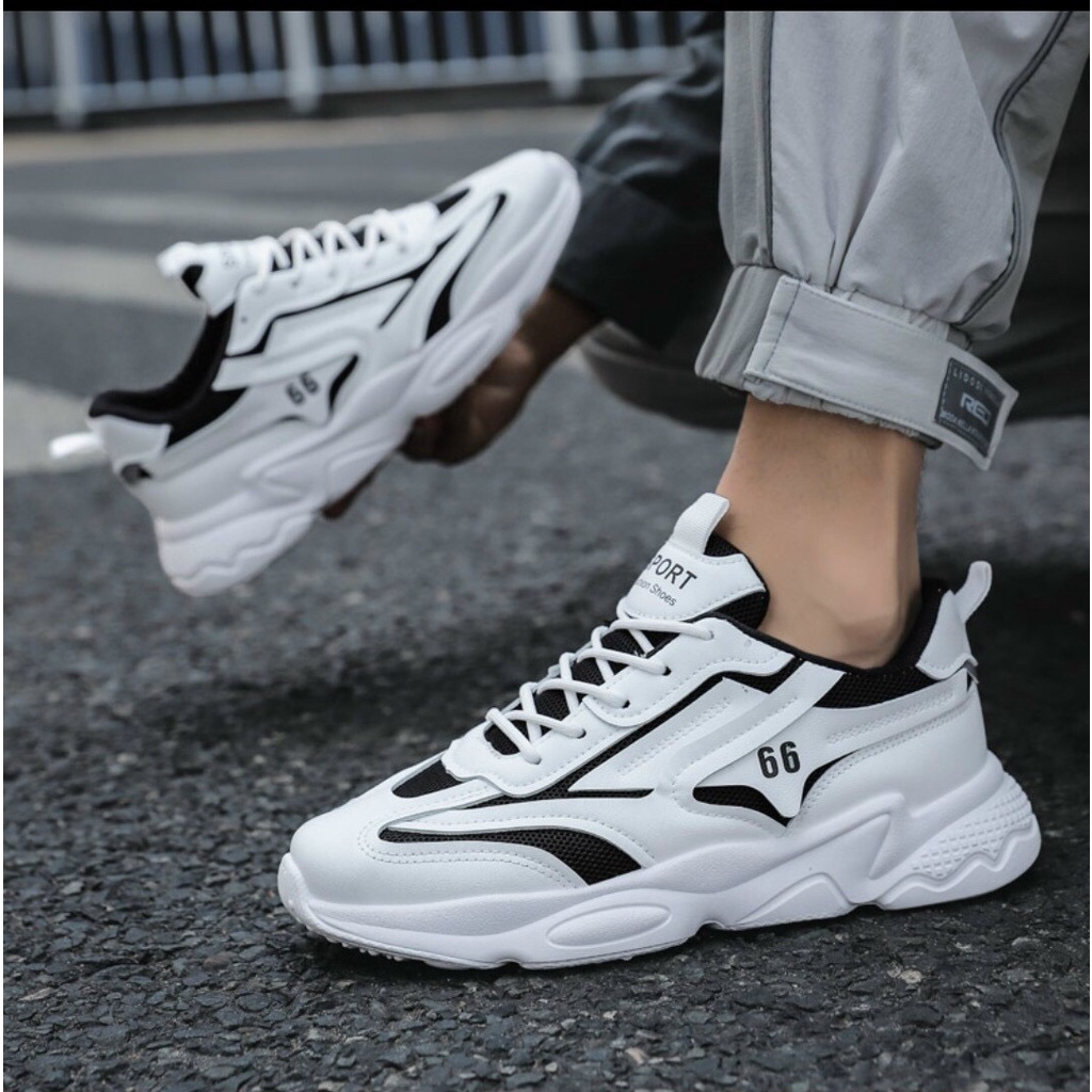 Giày SNEAKER Nam Mẫu Mới 2021, Giày Tăng Chiều Cao 5cm Phong Cách Trẻ Trung