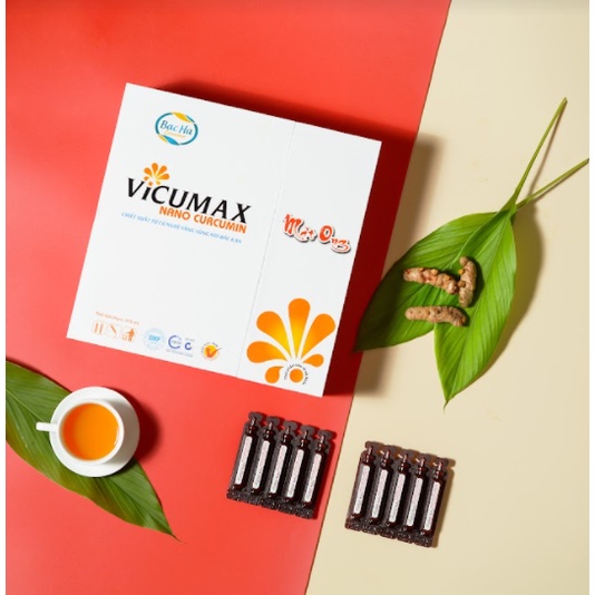 Vicumax Mật Ong Nano Curcumin dạng lỏng  510 ml - Hỗ trợ dạ dày, tăng cường sức khỏe, đẹp da - VI0TL060