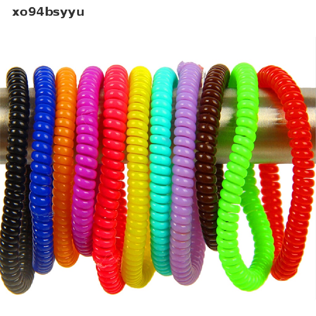 Set 10 Dây Cột Tóc Đuôi Ngựa Co Giãn xo94bsyyu