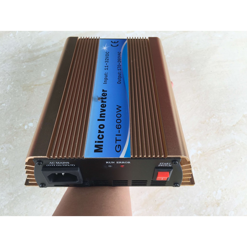 inverter hòa lưới 600W hòa lưới pin năng lượng mặt trời MPPT - GWV-600W MPPT